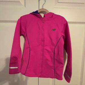 New Balance Kids Fuchsia Swim Rashguard